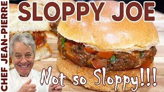 A Not So Sloppy "Sloppy Joe" | Chef Jean-Pierre