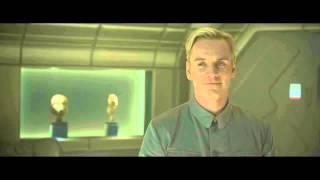 Prometheus: Michael Fassbender (David 8) - "The wires everywhere!"