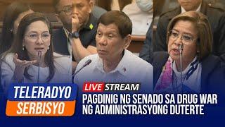 LIVE: Senate probe on Duterte admin’s drug war | (28 October 2024)