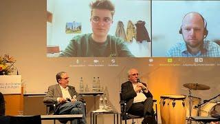 Bischof Gebhard Fürst, Präses Anna-Nicole Heinrich: Digitalisierung als Herausforderung der Kirchen