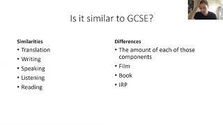 German A Level