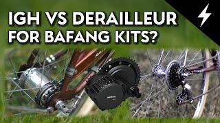 Derailleur vs Gear hub - For bafang Mid-drives?