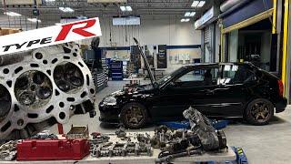 JDM K20A Type-R Engine Full Teardown // Track Ready 1996 Honda Civic DX Hatchback