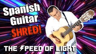 SPANISH GUITAR SHRED - The Speed of Light - Michael Battista - (Official Music Video)