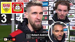 Stuttgart 3 vs 4 Leverkusen Interview Nach Dem Spiel 16/03/2025