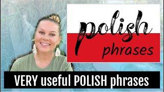 LEARN POLISH // VERY USEFUL POLISH PHRASES // ITSEWELINA