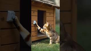  Кот влюблён: пришёл в гости к кошке |  Cat in Love #кот #милота #cute #love #любовь #viral