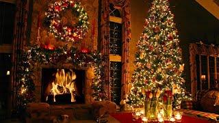 Top 50 Christmas Songs of All Time  Best Christmas Music Playlist with Christmas Fireplace