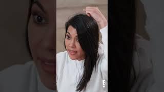 #KimKardashian really told #KourtneyKardashian , "You're bald—get to the hospital, stat!"  #kuwtk