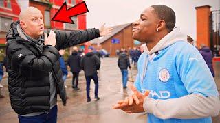 IRISH Man City Fan Trolls Liverpool!