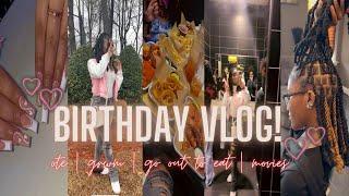 15th Birthday Vlog! OTE | GRWM | Go out to eat | Movies