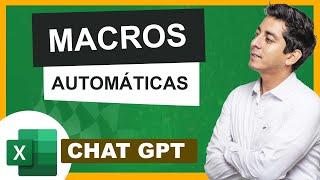  Crear MACROS PROFESIONALES y AUTOMÁTICAS en Excel con ChatGPT