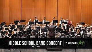 Middle School Spring Band Concert 2025 | The John Cooper School