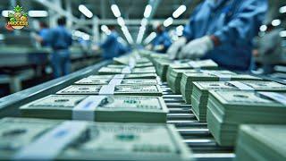 How Money is Made in the Factory | From Paper to Dollar