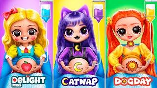 Miss Delight, CatNap și DogDay / 32 DIY-uri Poppy Playtime