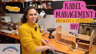 GENIALER IKEA HACK | Tolle Lösung gegen Kabelsalat – So schaffst du Ordnung in Minuten!