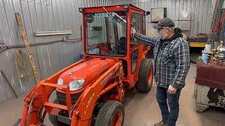 Custom Fabricated Tractor Cab // Kubota B2620