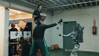 Robotun İntikamı.Kareteci Robot Atlas #bostondynamics #atlas #kickboxing