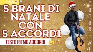 5 Canzoni di Natale con 5 Accordi Facili - Chitarra