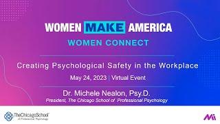 Women Connect: Creating Psychological Safety in the Workplace