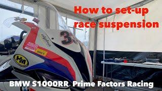 Race Report: How to set-up race suspension on a BMW S1000RR