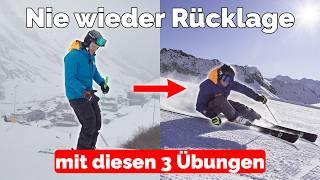 Skifahren mit Leichtigkeit: 3 Tipps gegen müde Beine! | Rücklage vermeiden