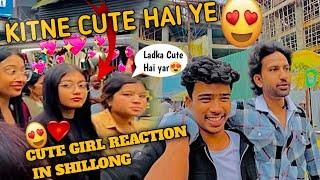 Cute Girls  Reaction In Shillong Center Point |Meghalaya Vlog | Hello it’s zayden
