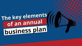 The key elements of an annual business plan #annualplan #annualbusinessplan #businessgoals