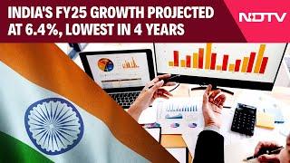 India GDP Growth | India's GDP Growth Projected At 4-year Low: What Does It Mean For Jobs?