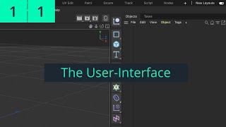 Full Cinema 4D 2023 Lecture | Lesson 1 | Part 1: The User Interface