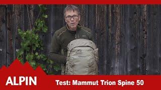 Test 2021: Mammut Trion Spine 50 - Tourenrucksack | ALPIN - Das Bergmagazin