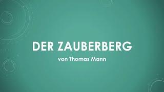 Thomas Mann - Der Zauberberg