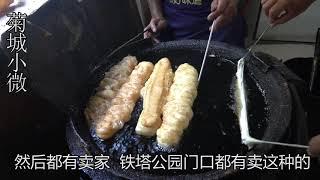 河南开封特色早餐，大哥一天只卖80斤面，顾客排队，多一个没有