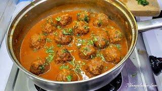 I wish i tried this earlier || Sossi meat balls & Sossi meat balls stew recipe