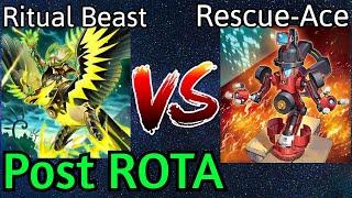 Ritual Beast Vs Rescue-Ace Azamino Fire King Fiendsmith Post ROTA Yu-Gi-Oh!