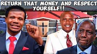  ANGRY PETER SALASYA TO JESUS WINNER CHURCH PASTOR AFTER RECEIVING RUTO'S 20M •|•