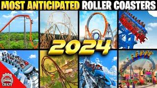 TOP 20 MOST ANTICIPATED 2024 Roller Coasters