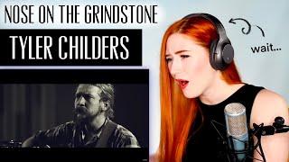 VOICE COACH REACTS | Tyler Childers... NOSE ON THE GRINDSTONE | took a min to realise what happened