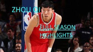 Zhou Qi Full 2017-18 Regular Season Highlights | Rookie Year