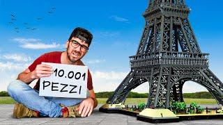 HO PASSATO 18 ORE A COSTRUIRE LA TORRE EIFFEL DI LEGO