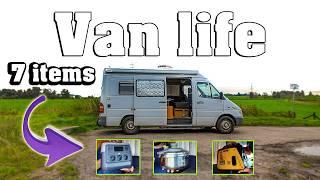 7 Essential Items That Made Van Life Easy for Me