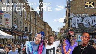 Sunset City Walks: London - Columbia Rd Flower Market -  Brick Lane - Shoreditch 4K