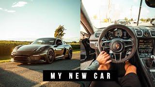 MY NEW CAR - Porsche Cayman GT4 | My First Porsche