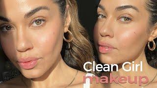 Clean Girl Makeup Look | NO FOUNDATION | Sephora Haul | Eman