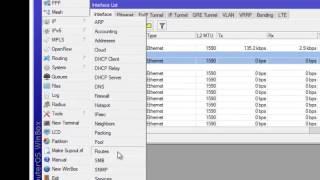 Step by step MikroTik CCR 1036 router configuration