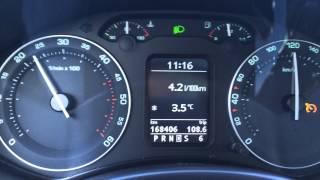 Skoda octavia A5 2.0 tdi. расход топлива