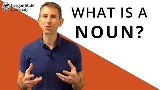 "What Is a Noun?": Oregon State Guide to Grammar
