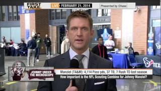 Todd McShay Dishes on Johnny Manziel at NFL Combine