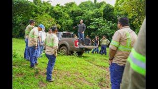 CAPACITACIÓN DE COMO UTILIZAR UN VEHICULO 4X4 A EMPRESA ELECTRICA DEL SUR