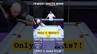 Only 3 Shots to Win – Insane Precision?FewestShotsWins#8ball  #QuickWinChallenge#RisingSnookerStars